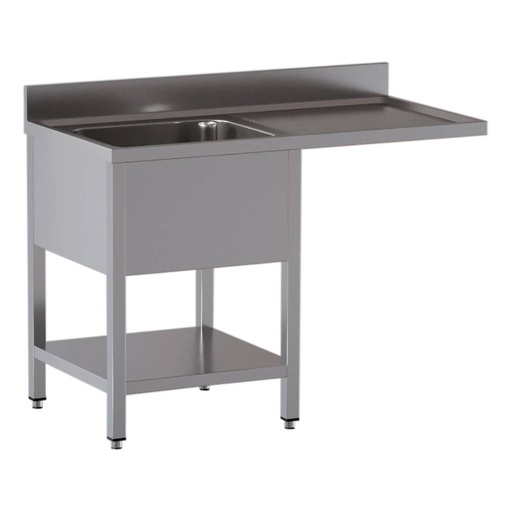 TOPLINE Spülcenter / 1 Becken links, 1200 x 700 mm