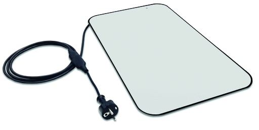 Warmhalteplatte aus Aluminium, 480 x 280 mm