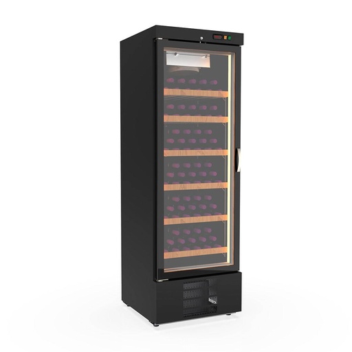 TOPLINE Weinkühlschrank Schwarz, 505 Liter, 105 Flaschen, 680 x 735 mm