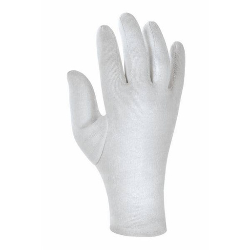 Baumwolltrikot-Handschuhe mit Schichtel, "mittelschwer" - Unterzieh­handschuhe | Größe 08
