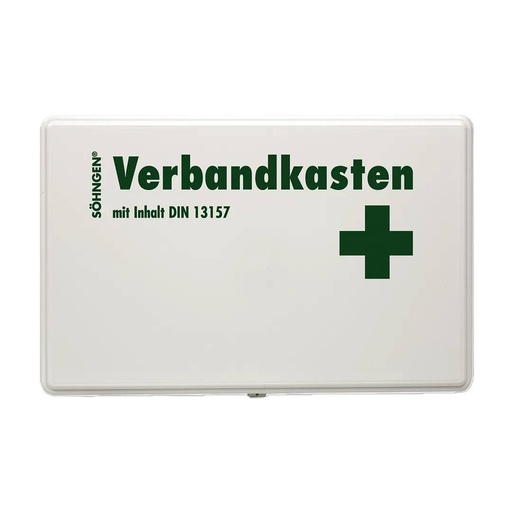 SÖHNGEN® Verbandkasten "KIEL" mit Füllung Standard DIN 13157 | Kunststoff weiß