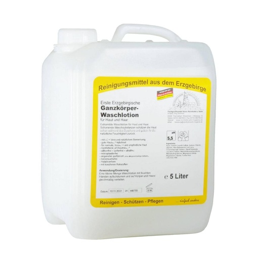 Erste Erzgebirgische Ganzkörper-Waschlotion | 5 Liter