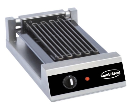 Wassergrill 1 Element aus Edelstahl, 270 x 545 x 130 mm