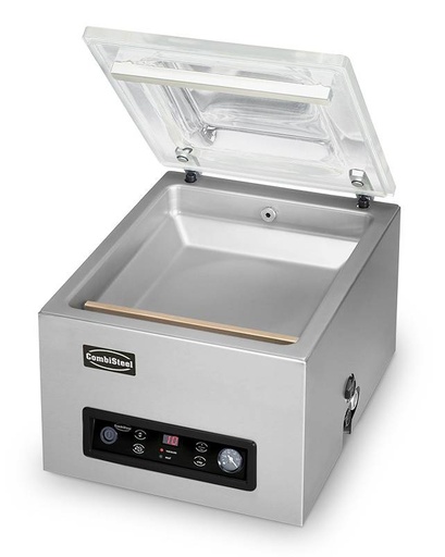 Vakuummaschine Smooth aus Edelstahl, 525 x 450 x 385 mm