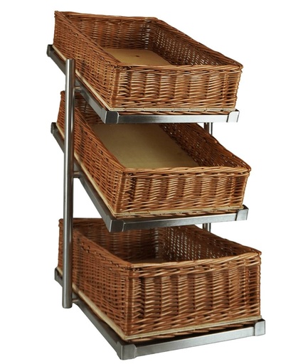 Brotkorb Etagere 3 Hoch Schmale, 335 x 620 x 760 mm