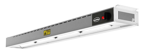 Wärmhaltestrahler 1400 aus Edelstahl, 250 W, 1400 x 180 x 90 mm