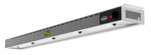 Wärmhaltestrahler 1600 aus Edelstahl, 250 W, 1600 x 180 x 90 mm