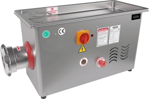 Fleischwolf 22 450KG/H, 390 x 870 x 530 mm, edelstahl