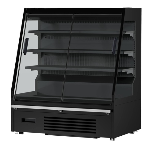 Wandkühlung Maikel, 1310 x 740 x 1500 mm, 310 L, schwarz