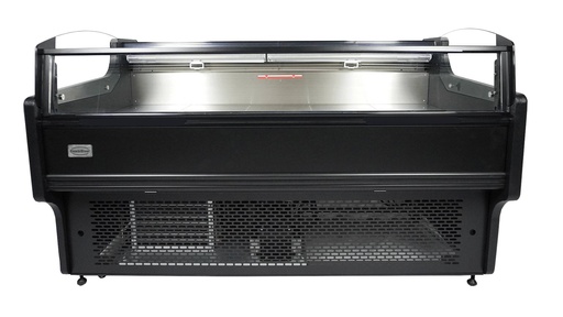 Kühlvitrine Ronald 2.0, 1955 x 940 x 870 mm, schwarz