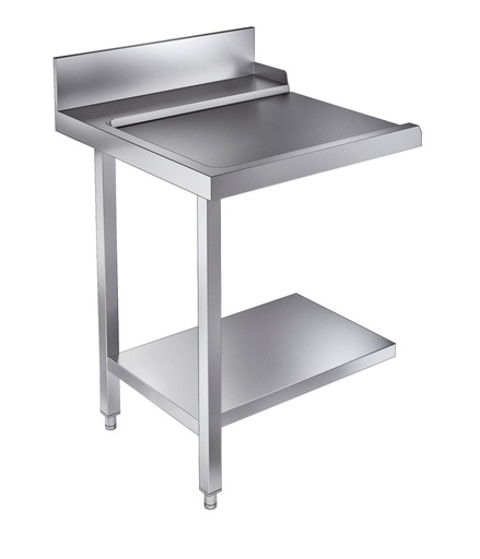 Ablauftisch Grundboden 700 Links für 7082.0070-0075, 700 x 800 x 900 mm