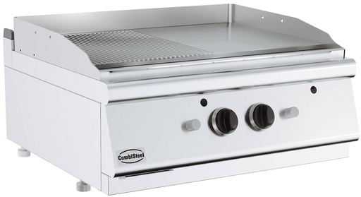 Base 700 Gas Grillplatte Chrom, 800 x 700 x 300 mm
