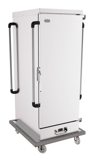 Bankett Wagen Warm aus Edelstahl, 18 x 2/1 GN, 811 x 928 x 1905 mm