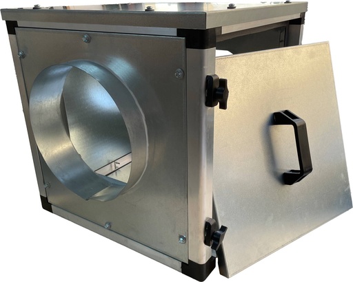 Ventilator in Dose Doppelwandig, 450 x 450 x 450 mm