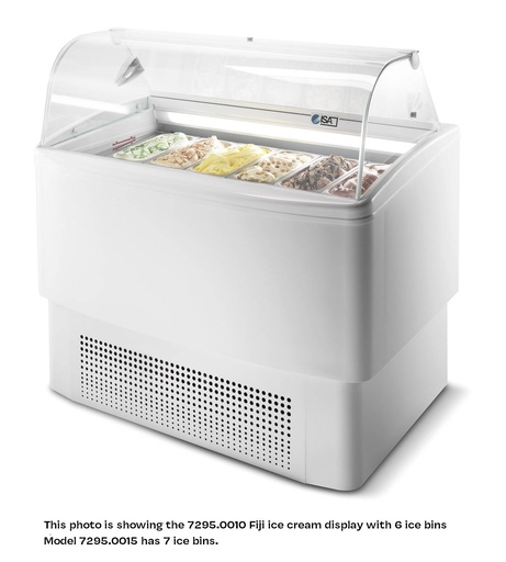 Speiseisvitrine Fiji 7, 1354 x 630 x 1247 mm