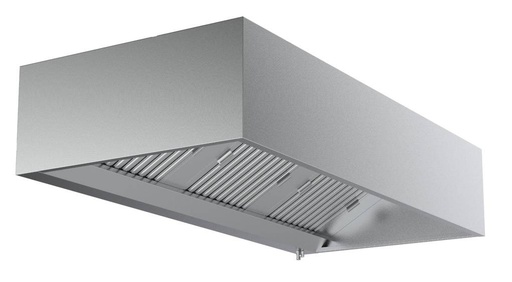 950 Wandhauben aus Edelstahl, 2400 x 950 x 400 mm