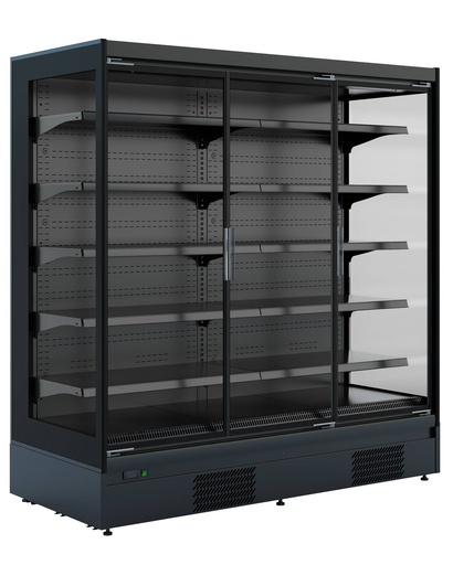Wandkühlung Mike, 3810 x 865 x 2000 mm, 2340 L, schwarz