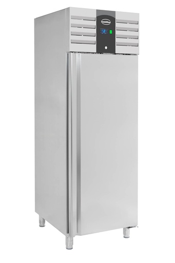 Tiefkühlschrank 1 Tür aus Edelstahl, 740 x 830 x 2010 mm