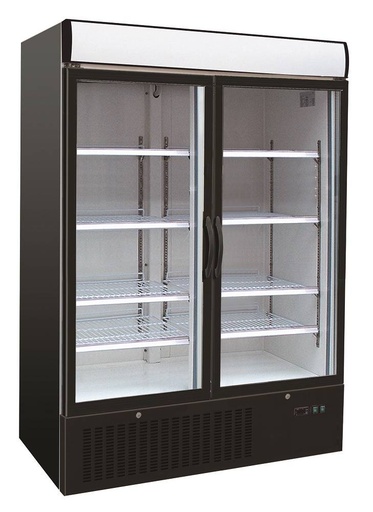 Tiefkühlschrank 2, 1210 x 700 x 1990 mm, 1079 L, schwarz