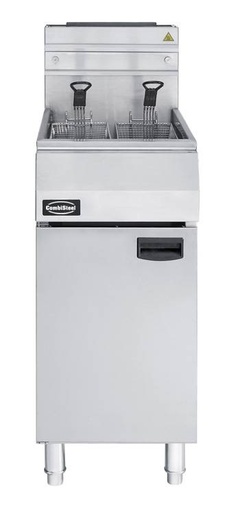Friteuse Erdgas, 1 x 21 L, 400 x 800 x 1180 mm