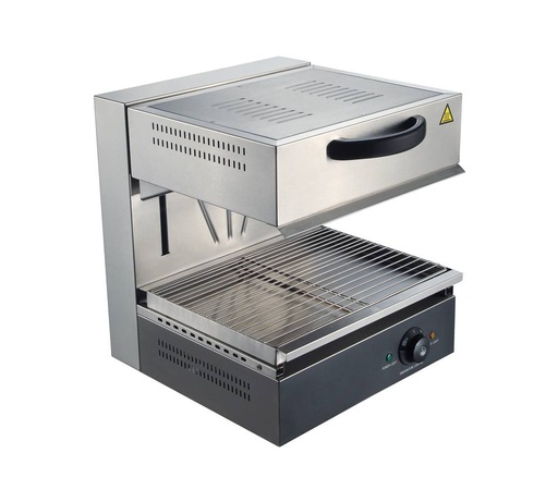 Salamander 450 aus Edelstahl, 450 x 480 x 500 mm