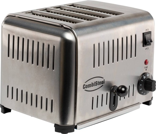 Toaster 4 aus Edelstahl, 290 x 260 x 220 mm