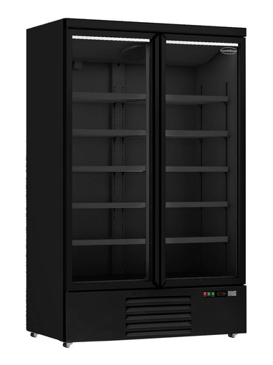 Kühlschrank 2, 1253 x 710 x 2003 mm, 1000 L, schwarz