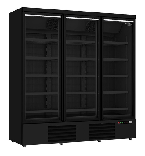 Tiefkühlschrank 3, 1880 x 710 x 2003 mm, 1450 L, schwarz