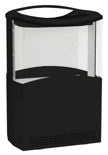 Impulskühler, 110 L, 655 x 424 x 986 mm, schwarz