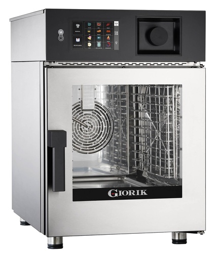 Combisteamer Elektro aus Edelstahl, 6 x 1/1 GN, 519 x 808 x 770 mm