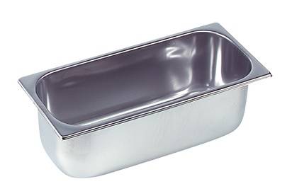 Speiseis Behälter aus Edelstahl, 5 L, 165 x 360 x 120 mm