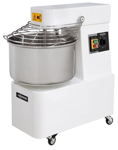 Teigmaschine 2 Drehzahl, 60 L, 535 x 935 x 915 mm, weiß