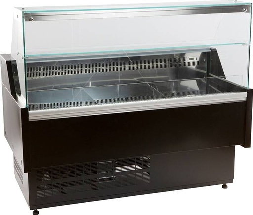 Kühlvitrine Morris 1.5, 1584 x 1095 x 1280 mm, schwarz