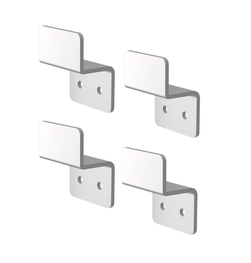 Set Clips für Rost Mini Kühl/Frierzell aus Edelstahl