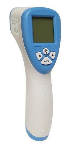 Infrarot-Thermometer, 95 x 43 x 156 mm, weiß / blau