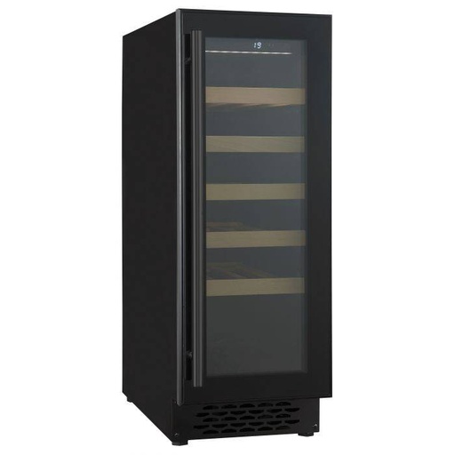 Weinkühlschranke Single, 50 L, 295 x 570 x 820 mm, schwarz