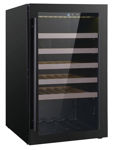 Weinkühlschranke Single, 118 L, 485 x 600 x 820 mm, schwarz