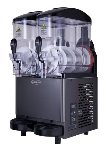 Slush Automat, 2 x 12 L, 490 x 570 x 945 mm, schwarz