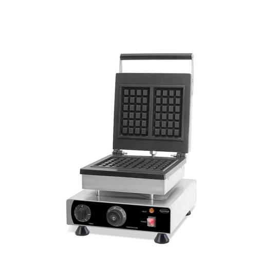 Waffeleisen 2ST aus Edelstahl, 305 x 430 x 505 mm