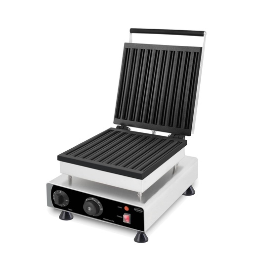 Waffeleisen 10ST aus Edelstahl, 302 x 405 x 485 mm