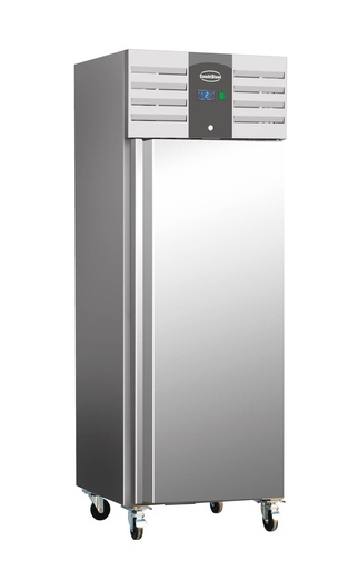 Tiefkuhlschrank +Alu Statisch aus Edelstahl, 600 L