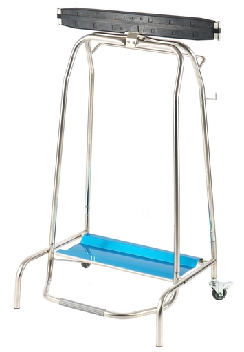 Müllsackhalter mit Pedalsteuerung, 450 x 600 x 960 mm