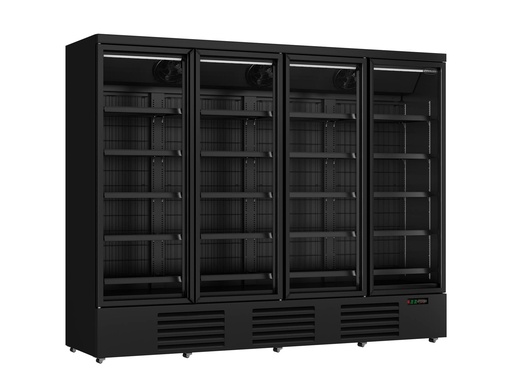 Tiefkühlschrank 4, 2550 x 710 x 2003 mm, 1938 L, schwarz