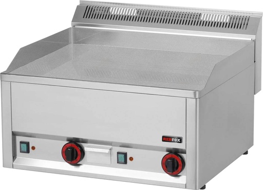 KBS Elektro-Grillplatte 2 Heizzonen Grillfläche glatt hartverchromt Auftischgerät