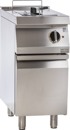 KBS Elektro-Fritteuse 1 Becken 10 L Standgerät 9kW Klappheizung