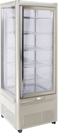 KBS Panoramavitrine Prisma 401 TNV-PG (bronze) mit Drehgestell