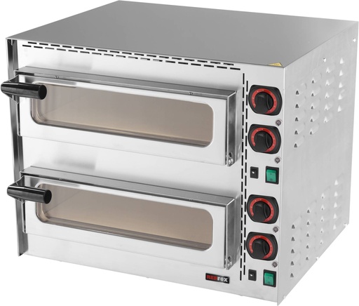 KBS Pizzaofen Snack 2 für 2 Pizzen ø35cm elektro 2,0 kW