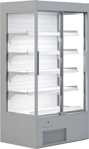 KBS Wandkühlregal Variant 132 mit Glasschiebetüren