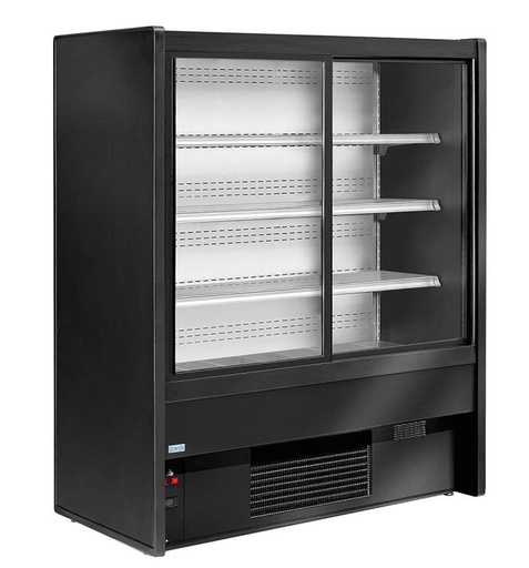 KBS Wandkühlregal Dilara 200 mit Schiebetüren selbstschließend