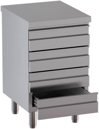 KBS Schubladenschrank 4 Schubladen BxT 50x60cm